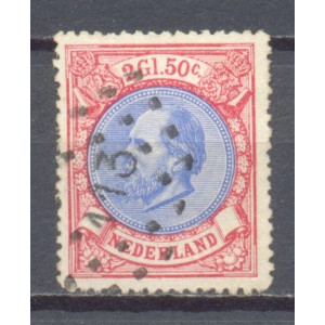 Nederland NVPH 29 gestempeld punstempel 113
