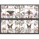 St. Maarten 2016 11 Vlinders, 5de serie, Vier blokjes