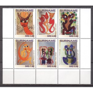 Suriname 2017 01 Polynesische Schilderkunst