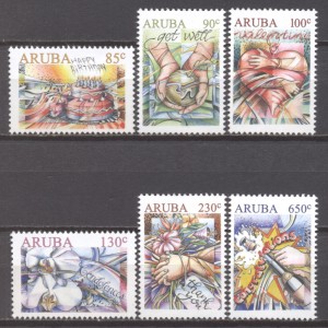 Aruba 2018 02 Wens zegels