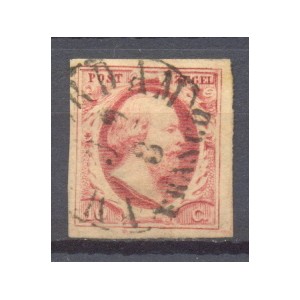 Nederland NVPH 02 PL II 43 gestempeld