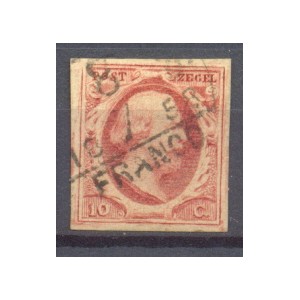 Nederland NVPH 02 PL III 42 gestempeld