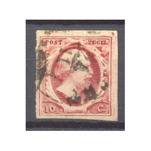 Nederland NVPH 02 PL IV 05 gestempeld