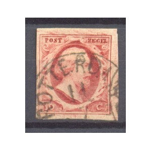 Nederland NVPH 02 PL IV 68 gestempeld