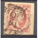 Nederland NVPH 2 PL V 70 gestempeld