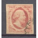 Nederland NVPH 2 PL VI 14 gestempeld