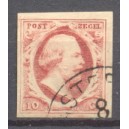 Nederland NVPH 2 PL VI 17 gestempeld