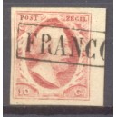 Nederland NVPH 2 PL VII 70 gestempeld