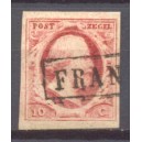 Nederland NVPH 2 PL VII 73 gestempeld