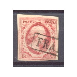 Nederland NVPH 02 PL IX 29 gestempeld