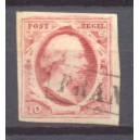 Nederland NVPH 2 PL IX 30 gestempeld