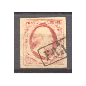 Nederland NVPH 02 PL X 11 gestempeld