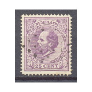 Nederland NVPH 26F gestempeld