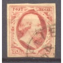 Nederland NVPH 02 gestempeld