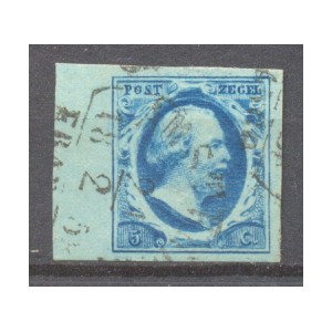 Nederland NVPH 01 PL III 81 gestempeld