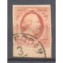 Nederland NVPH 02 PL V 48 gestempeld