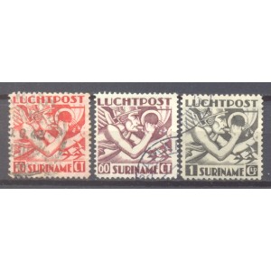Suriname NVPH LP 20-22 gebruikt (scan A)