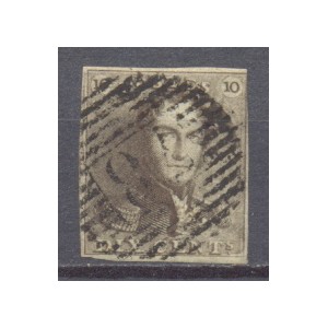 Belgi&euml; OBP 0001 gestempeld (scan C)