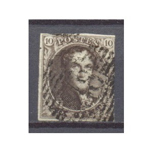 Belgi&euml; OBP 0003 gestempeld (scan A)