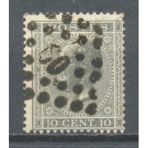 Belgi&euml; OBP 0017A gestempeld (scan A)