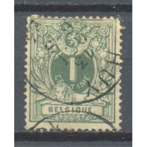 Belgi&euml; OBP 0023 gestempeld (scan A)