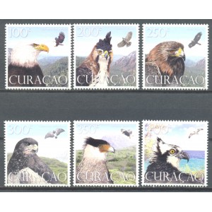 Curaçao 2014 04 NVPH 204/209 Fauna Eagles