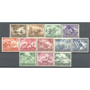 Duitse Rijk Michel 831/842 postfris (scan B)