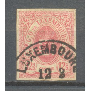 Luxemburg Michel 007 gestempeld