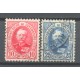 Luxemburg Michel 057-060A gestempeld